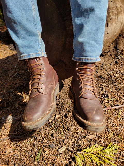Photo by danjr92 on March 11, 2025 of the Nicks Ridgeline Hiking Boot in Seidel MaxSupport Walnut.