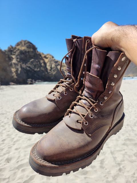 Photo by danjr92 on September 2, 2025 of the Nicks Ridgeline Hiking Boot in Seidel MaxSupport Walnut.