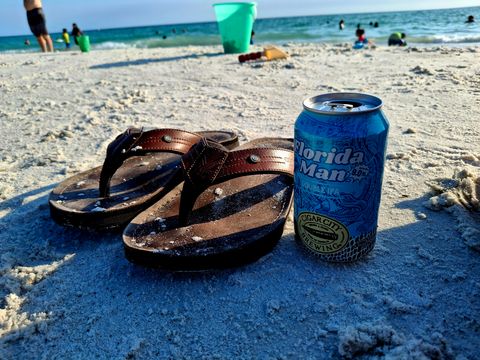 Photo by precision_arc_welding on June 5, 2026 of the Combat Flip Flops Men's AK in Unknown Leather.