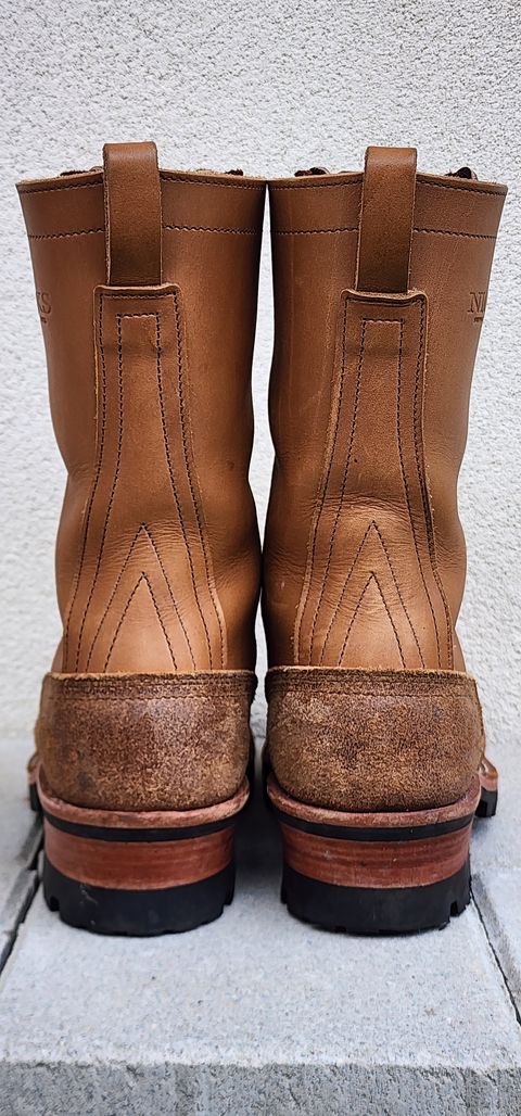 Photo by Rudey on November 2, 2024 of the Nicks DomePro in Seidel 1964 Tan Roughout & Seidel 1964 Tan.