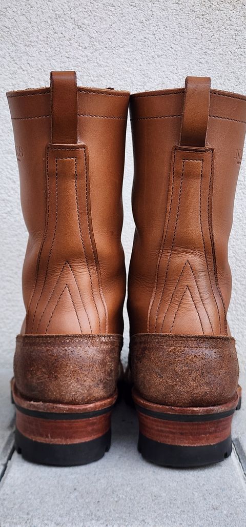 Photo by Rudey on February 5, 2025 of the Nicks DomePro in Seidel 1964 Tan Roughout & Seidel 1964 Tan.