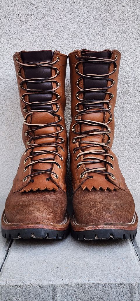 Photo by Rudey on February 5, 2025 of the Nicks DomePro in Seidel 1964 Tan Roughout & Seidel 1964 Tan.