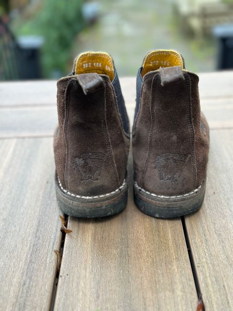 Photo by eschaye on January 5, 2026 of the Jim Green Stockman in Houston Brown Rough Out.