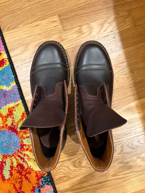 Photo by huntx4 on December 4, 2025 of the White's Stevens (Dress Cap) in Seidel Brown Dress.