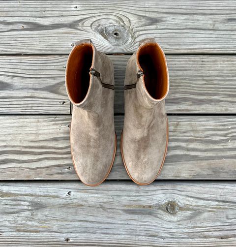 Photo by theoldsole on March 4, 2026 of the Viberg Herald in C.F. Stead Light Visone Kudu Roughout.