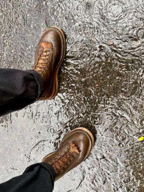 Photo by Vic on July 6, 2026 of the White's C350ltt-cs in Horween Greener Pastures Dublin.