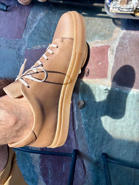 Photo by Vic on July 3, 2026 of the Goral The Mellor ll in Horween Natural Chromexcel.