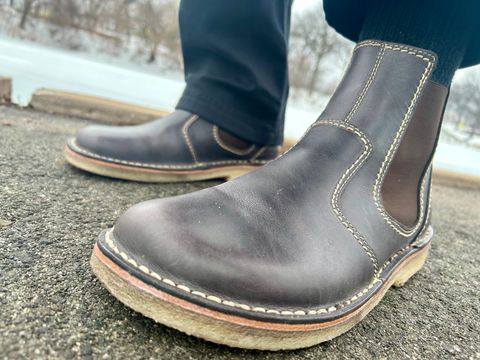Photo by Vic on February 17, 2026 of the Duckfeet Roskilde in Terracare Slate.