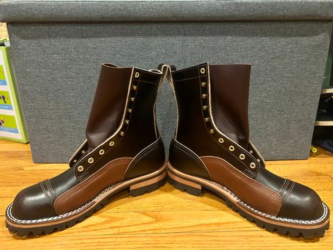 Photo by Vic on May 30, 2026 of the Nicks x Rose Anvil ND1 in Horween Tan Waxed Flesh.