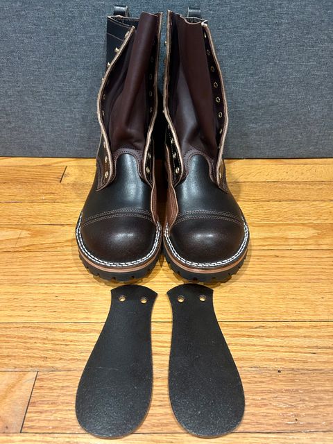 Photo by Vic on May 30, 2026 of the Nicks x Rose Anvil ND1 in Horween Tan Waxed Flesh.