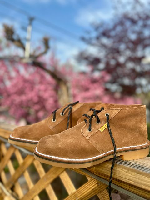 Photo by Vic on April 15, 2026 of the Jim Green Vellie in Kahki Ruffout.