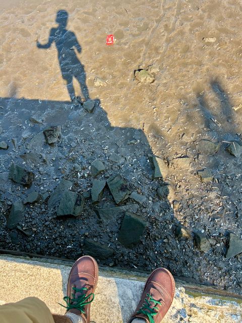 Photo by Vic on July 9, 2026 of the Jim Green African Ranger Barefoot Boot in African Buffalo Skin.