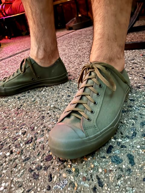 Photo by Vic on July 7, 2026 of the John Lofgren Champion in Olive Canvas.