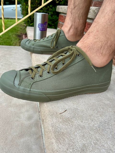 Photo by Vic on July 7, 2026 of the John Lofgren Champion in Olive Canvas.