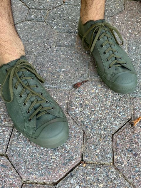 Photo by Vic on July 12, 2026 of the John Lofgren Champion in Olive Canvas.