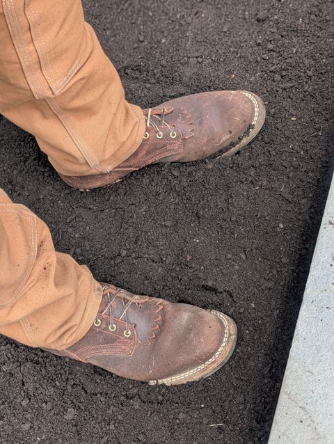 Photo by proof.in.whisky on May 3, 2026 of the Nicks Ranger in Nicks / Horween Dark Brown Waxy Admiral.