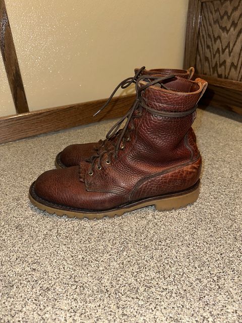 Photo by BigStryke on February 3, 2026 of the JK Boots Forefront in Bison Smooth.