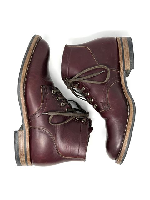Photo by central209 on March 6, 2023 of the Viberg Service Boot in Horween Color 8 Chromexcel.