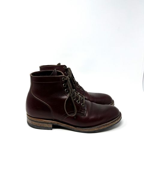 Photo by central209 on March 6, 2023 of the Viberg Service Boot in Horween Color 8 Chromexcel.