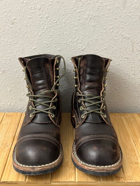 Photo by killbill03 on February 5, 2024 of the Nicks Americana in Horween Brown Waxed Flesh.