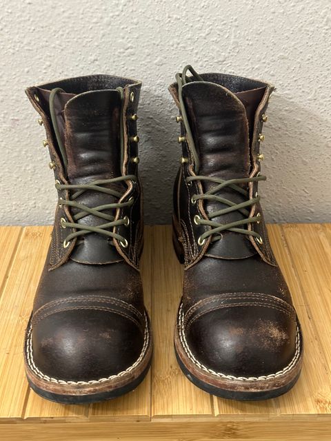 Photo by killbill03 on March 6, 2024 of the Nicks Americana in Horween Brown Waxed Flesh.