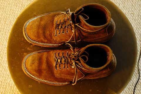 Photo by patinathunderdome on January 2, 2022 of the White's Smokejumper in Seidel Brown Roughout.