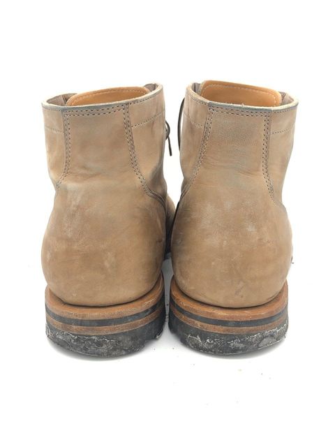 Photo by patinathunderdome on February 5, 2022 of the Viberg Service Boot in Maryam Light Grey Horsebutt.