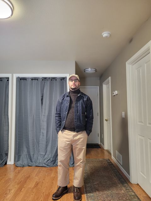 Photo by JoshankRedemption on March 3, 2024 of the Grant Stone Brass Boot in C.F. Stead Dark Burgundy Classic Kudu.