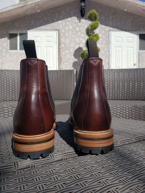 Photo by shaggermeister on October 1, 2022 of the Parkhurst The Elmwood in Mahogany Full Grain.