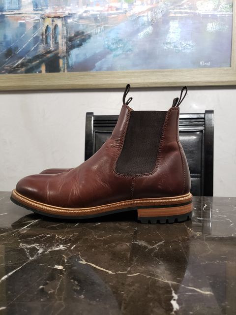 Photo by shaggermeister on November 5, 2022 of the Parkhurst The Elmwood in Mahogany Full Grain.