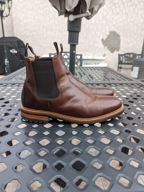 Photo by shaggermeister on March 5, 2023 of the Parkhurst The Elmwood in Mahogany Full Grain.