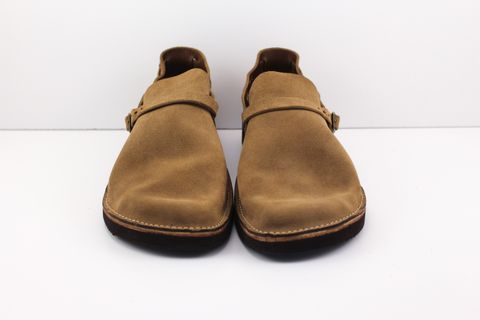 Photo by polishengineering on October 3, 2024 of the Oak Street Bootmakers Country Loafer in Horween Natural Chromexcel Roughout.