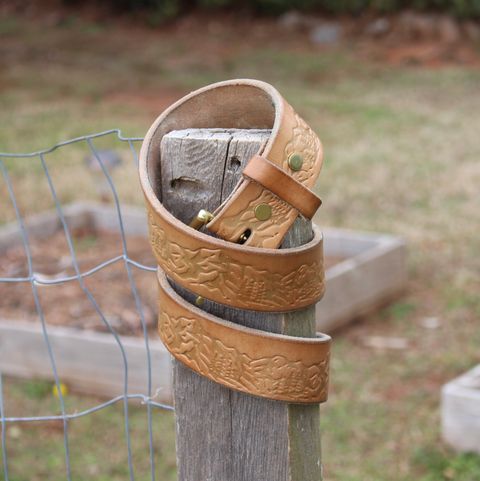 Photo by polishengineering on March 2, 2026 of the Harker Leatherworks Rainier Belt in Bakers Bridle.