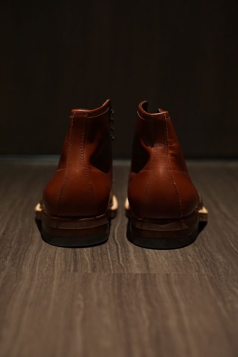 Photo by selvedgeline on October 1, 2022 of the Alden Indy Boot in Unknown Material.