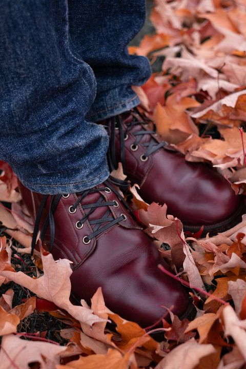 Photo by Long on October 29, 2023 of the Viberg Service Boot in Horween Color 8 Chromexcel.