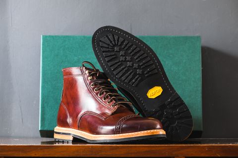 Photo by ABPhoto on March 23, 2023 of the Rancourt & Co. Porter Boot in Horween Espresso Shell Cordovan.