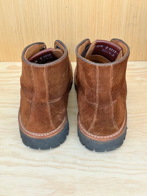 Photo by Mikejones100 on April 5, 2025 of the Allen Edmonds Freeport in Snuff Brown Weatherproof Suede.