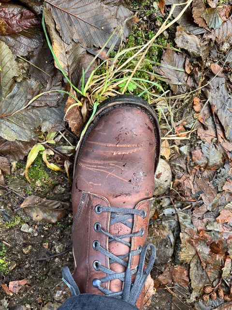 Photo by kendiamond on January 2, 2023 of the Ken Diamond Unlisted Model in S.B. Foot Amber Harness.