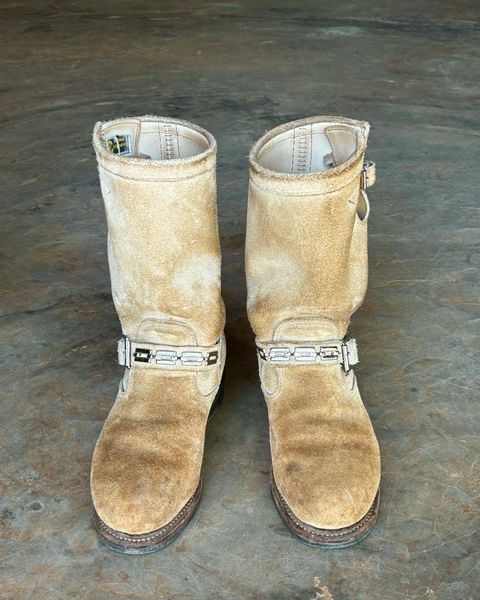 Photo by luutruc07 on March 3, 2025 of the Chippewa 11" Engineer Boot in Laramie Retan.