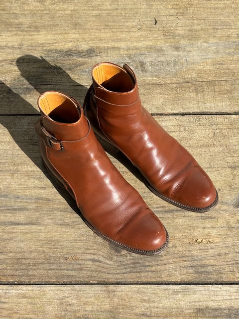 Photo by luutruc07 on November 4, 2023 of the Ring & Brewer Jodhpur in Brown Calf.