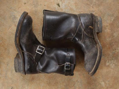 Photo by luutruc07 on January 4, 2023 of the Wesco Boss Engineer Boot in Unlisted Leather.