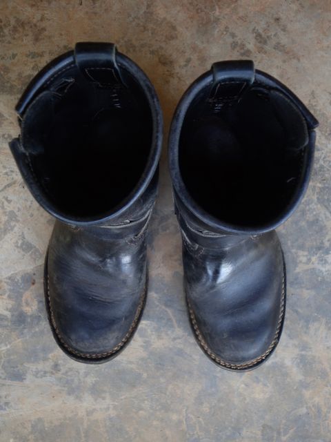 Photo by luutruc07 on February 5, 2023 of the Wesco Boss Engineer Boot in Unlisted Leather.