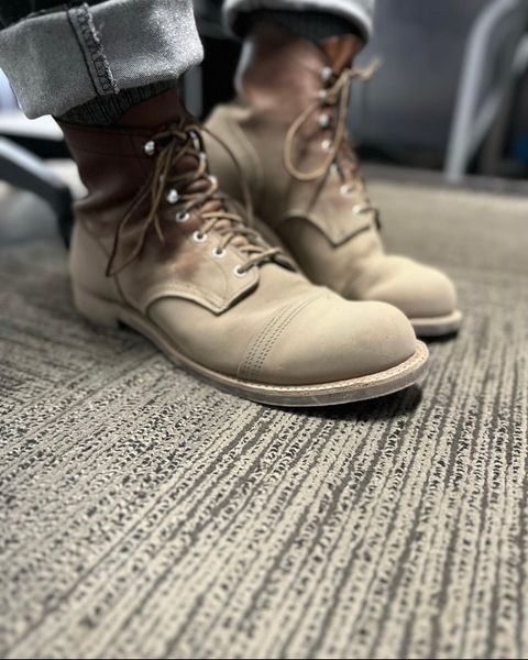 Photo by _cryptid_jack on July 28, 2023 of the Red Wing Iron Ranger in S.B. Foot Amber Harness.