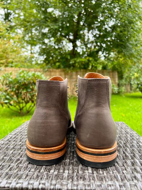 Photo by Marcel_K on October 1, 2022 of the Viberg Service Boot BCT in Maryam 1071 Port Vitello Calf Nubuck.