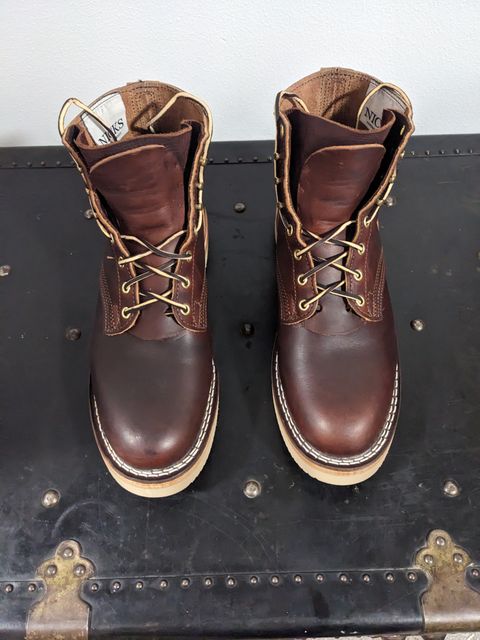 Photo by Rarin_Terraco on November 1, 2023 of the Nicks Free Range in Wickett & Craig Buck Brown Double Stuffed.