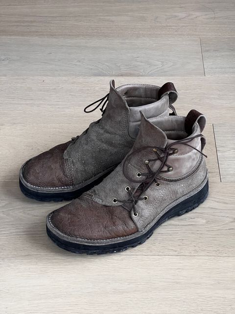 Photo by henrysun on January 5, 2023 of the Paris Sun Unlisted Model in C.F. Stead Autumn Spice Waxed Kudu.