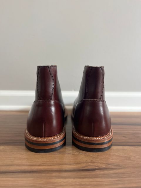 Photo by drew_15 on October 1, 2023 of the Grant Stone Diesel Boot in Horween Color 8 Chromexcel.