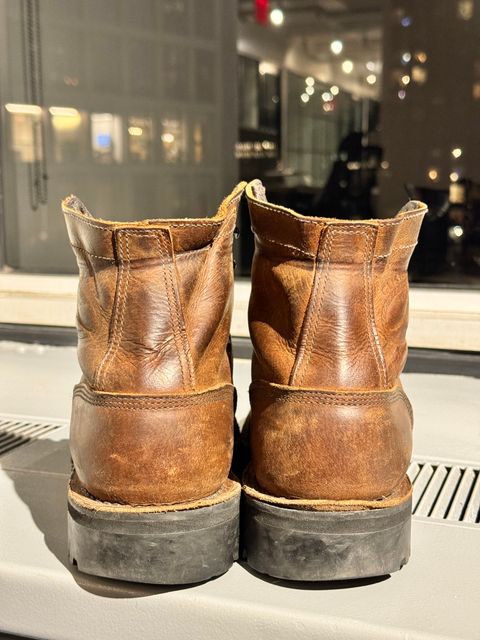 Photo by gabriel18 on March 6, 2024 of the JK Boots 300X in Seidel Brown Oil Tan.