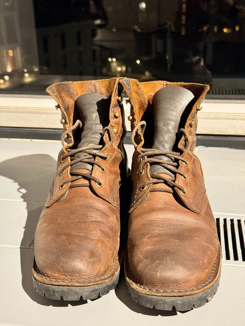 Photo by gabriel18 on March 6, 2024 of the JK Boots 300X in Seidel Brown Oil Tan.