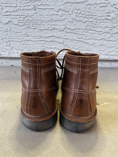 Photo by udi on March 6, 2025 of the Thorogood 1892 Portage in Horween Natural Chromexcel.